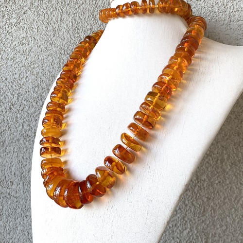 Collana unica ambra - collana,