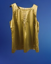 Partywear Top Elegante Oro