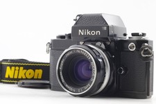 [Ecc+5] Nikon F2 Photomic corpo nero 50 mm f/2 obiettivo 35 mm fotocamera...