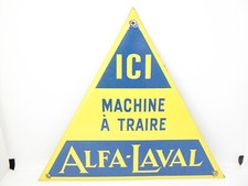PLAQUE EMAILLEE - ALFA LAVAL -