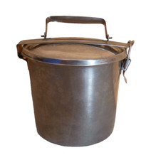 PORTAVIVANDE PENTOLINO CON PIETANZIERA IN ACCIAO INOX