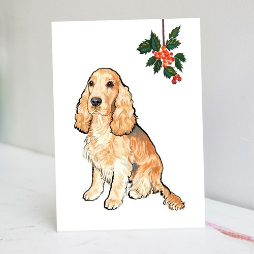 Golden cocker spaniel - golden,