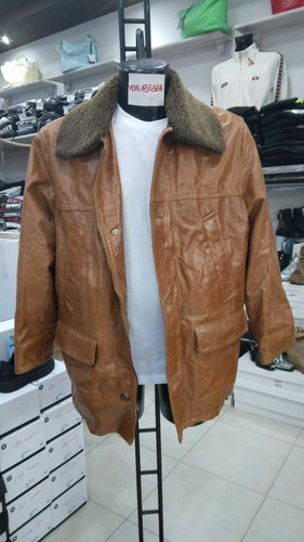 Giaccone max pelle uomo - giaccone,