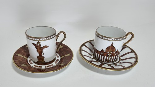 Coppia tazze iubilaeum ginori - tazze,