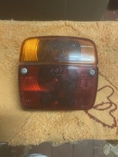 Fanale posteriore sx 3 luci per trattore carrello appendice rimorchio +lampadine