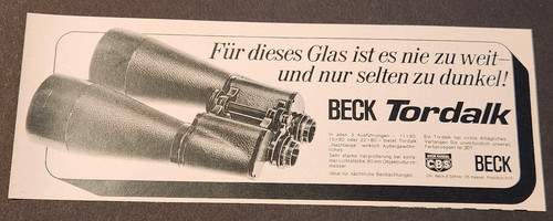 Binocolo beck söhne - binocolo,