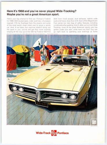 1968 pontiac firebird auto - 1968,