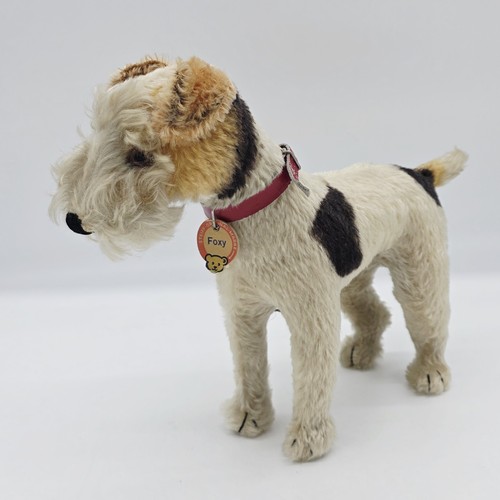 Steiff foxy fox terrier - steiff,