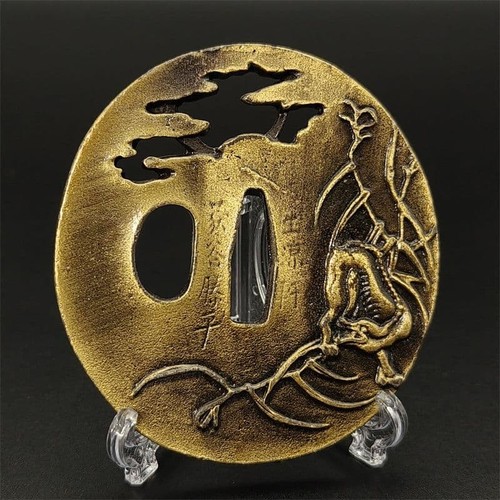 Spada giapponese tsuba guardia - spada,
