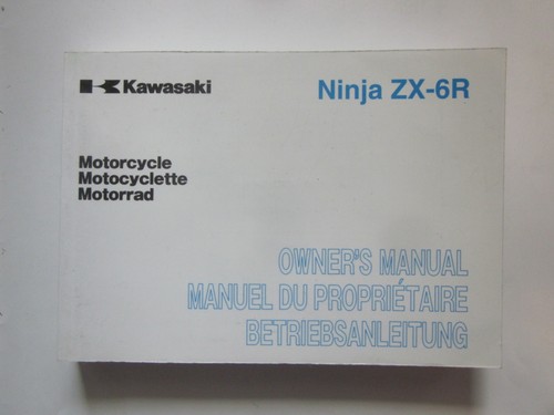 Kawasaki ninja owner s - kawasaki, owner's
