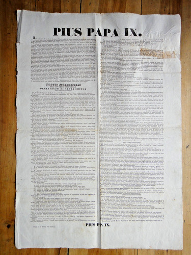 1848 statuto fondamentale pius - 1848-statuto, fondamentale-pius