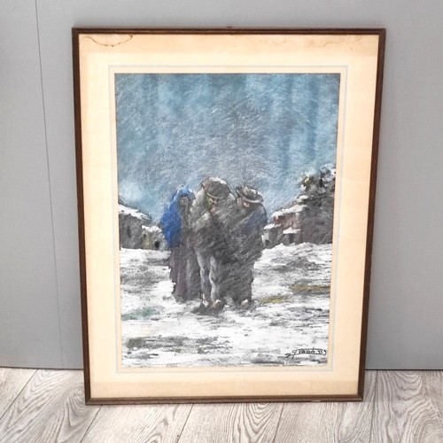 Quadro pastello carta - pastello,