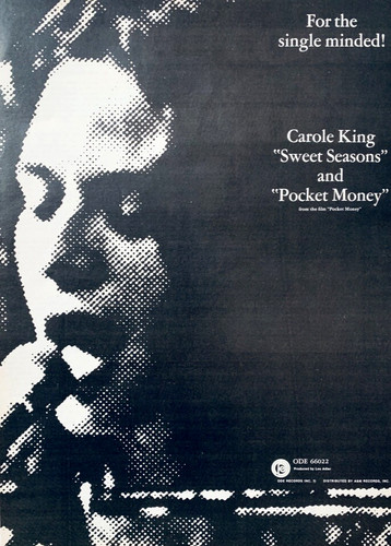 Carole king 1972 poster - 1972,