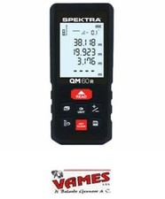MISURATORE DISTANZIOMETRO LASER SPEKTRA MODELLO QM60R - RAGGIO ROSSO - 60MT