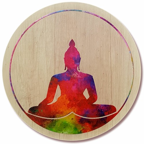 Buddha legno decorazione - buddha,