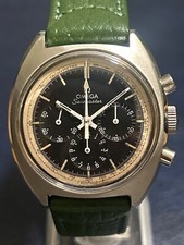 Omega Seamaster Tri-Compax Wonderful Vintage Original Dial Black & White Rare