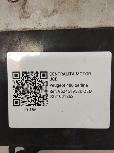 0281001262 centralina motore
