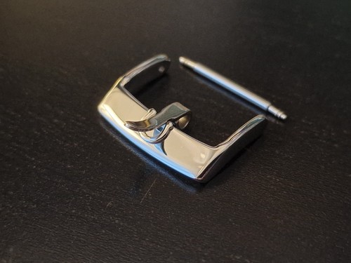 Fibbia omega 18mm acciao - fibbia,