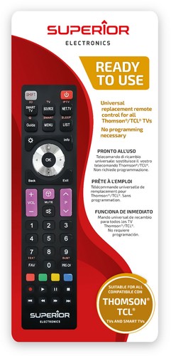 Télécommande thomson tcl - tv,