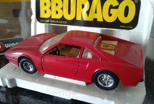 Bburago ferrari 308gtb scala - bburago,,