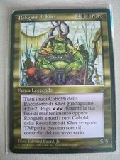 Carte  MTG MAGIC " ROHGAHH DI