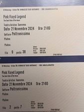 vendo due biglietti pink floyd