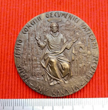 PAOLO VI PONT. MAX. Medaglia -Apert. 2° Fase Concilio Vaticano II -1963