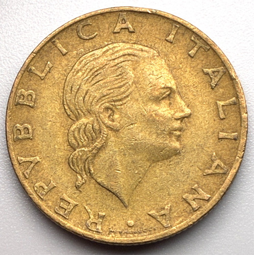 Italy 200 lire 1988 r - /, /
