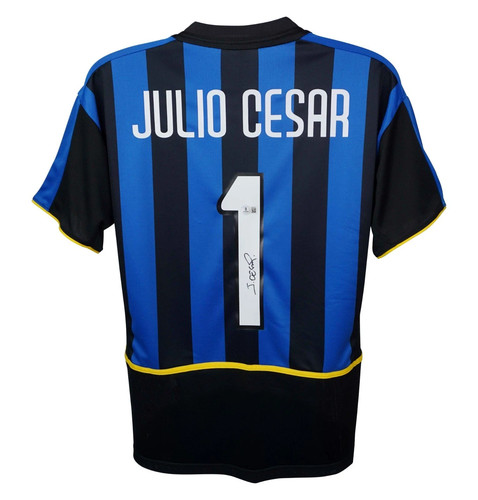 Maglia julio cesar firmata - maglia,