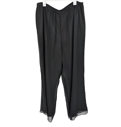 Y2k pantalone seta nero - y2k,