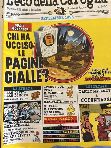 Eco della carogna settembre - l'eco,