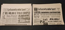 Set Gazzette - MILAN e INTER