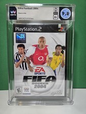 FIFA Soccer 2004 PS2 sigillato in fabbrica - WATA 9.8 A+ Ronaldinho, Henry, Del Piero