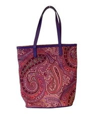 Borsa tote Etro Paisley viola