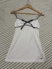 Canotta babydoll bianca