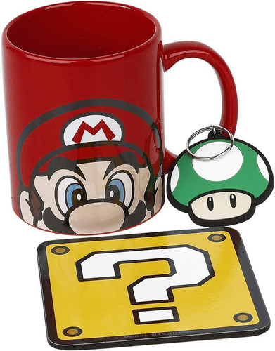 Super mario caja regalo - super,