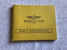 Libretto Booklet Breitling Colt Automatic