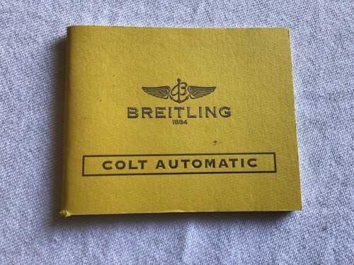Libretto booklet breitling - booklet,