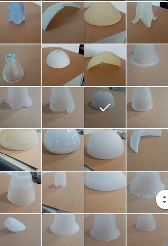 Vetro ricambio diffusore - vetro,