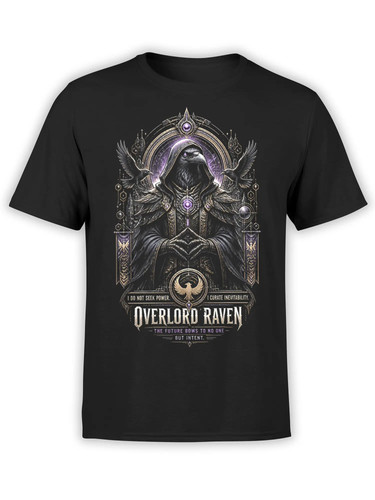 Maglietta raven overlord - maglietta,