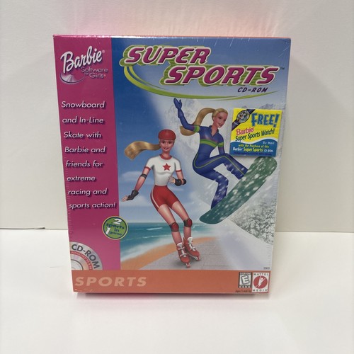 Barbie super sports - barbie, cd-rom