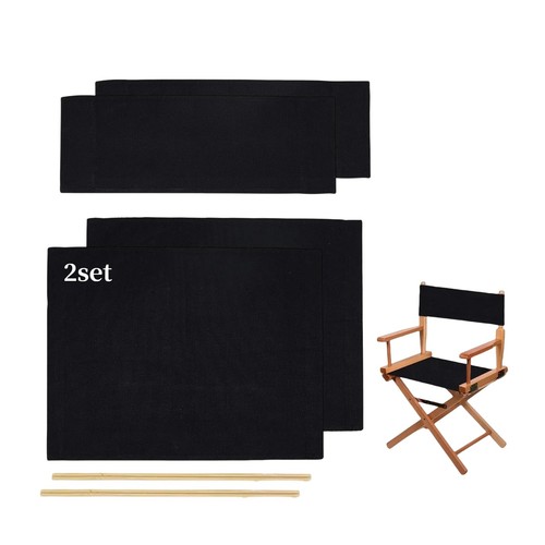 Set sedia direttrice tela - 2,