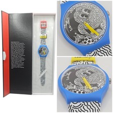 Swatch Eclectic Mickey SUOZ336 NOS – Keith Haring Disney Limited Watch 2021