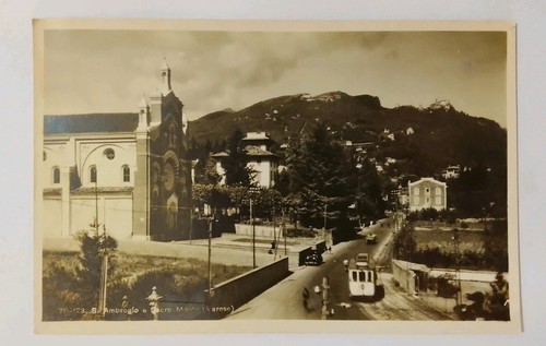 Foto cartolina sant ambrogio - foto, e