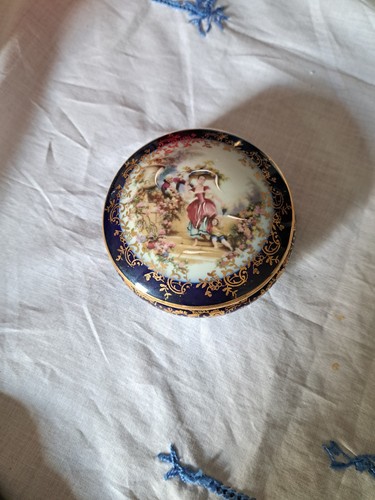 Scatola porcellana limoges - scatola,