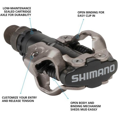 Pedali shimano m520 mtb spd - pedali,