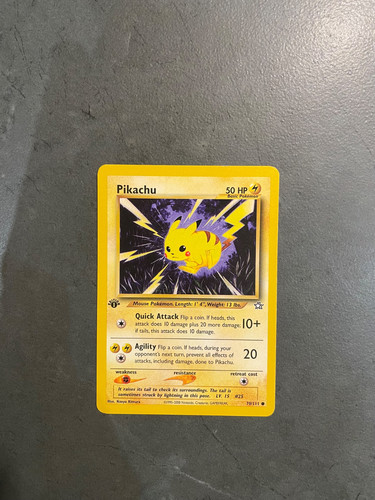Pikachu neo genesis eng - pikachu, prima