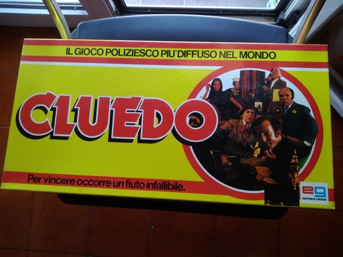 Cluedo gioco poliziesco - cluedo.,