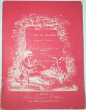 20 TAVOLE SCIOLTE - COSTUMI