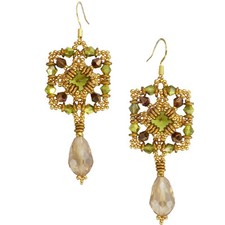 orecchini pendenti fatti a mano perline bigiotteria artigianale regalo donna